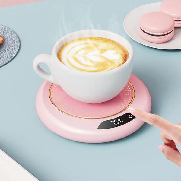 USB Electric Beverage Warmer with 3 Temperature Settings Coffee Warmer Plate Coffee Cup Warmer for Coffee Tea and Milk 251204