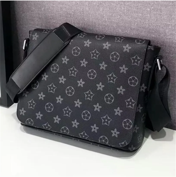 

2026 Designer bags men 3pcs Trio Leather Black Flowers Messenger Purse Crossbody Bags Shopping Bag Plain Shoulder bag Handbags Women Wallets purse tote bag, 19#