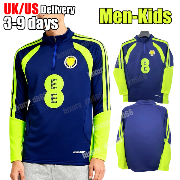 

2026 SCoTlAnD football tracksuit top soccer jersey 25 26 training shirt long sleeve Soccer Jerseys 26 27 ROBERTSON McTominay MCGINN GILMOUR adult men kids unifrom, 2026 training