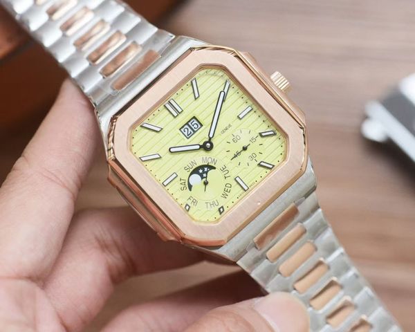 

Fashionable Luxury High-End Men's Watch: Classic Heritage Integrated with Fashionable Appearance,a Mark of Noble Status, Exquisite Gift Box with Factory Certificate, Multi-color