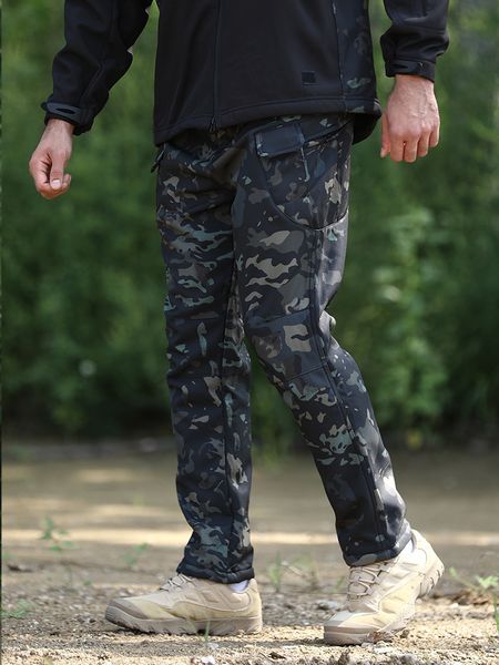

camouflage Men' pants designer Work pants plush thick and warm casual pants sports pants High quality men' pants oversized 4XL supplier, Khaki