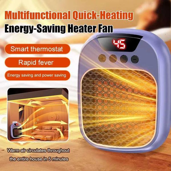 Winter Small Fast-Heating Fan Heater Instant Warmth for Whole RoomDesktop Energy-Saving Electric Heater for Home and Office Use Z251212