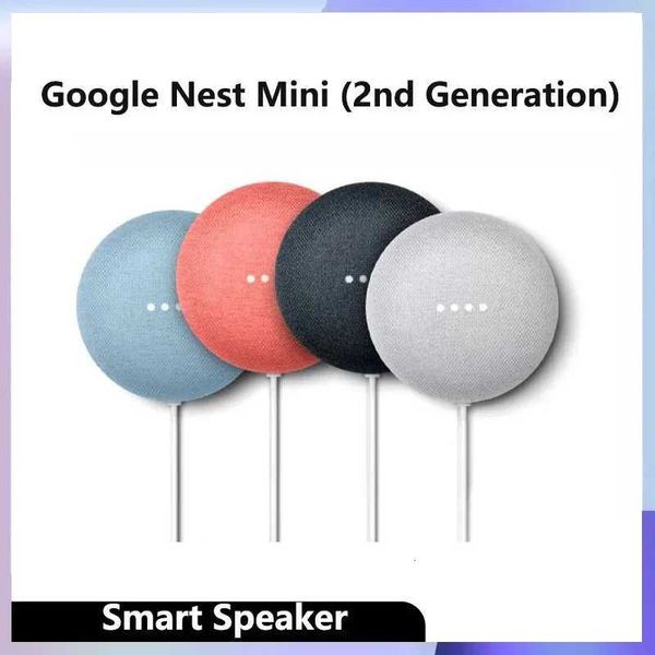 Google Nest Mini 2nd Gen - Second Generation Smart Home Speaker - Audio Amplifier - Equipped with Assistant X251213