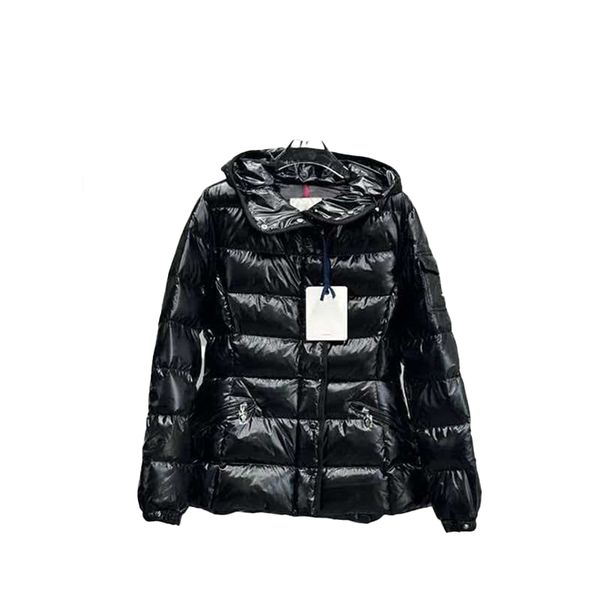 

mon jacket womens jacket designer pufferjacket woman hoodie coat white duck down short jacket coat miriel Small pepper waist winter jacket NFC jacket asian size 0-3, Beige