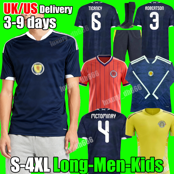 

4XL SCoTlAnD World Cup 2026 football shirt football top xxxl soccer jerseys ROBERTSON MCTOMINAY MCGINN GILMOUR 150th home away long sleeve goalkeeper adult kids kit