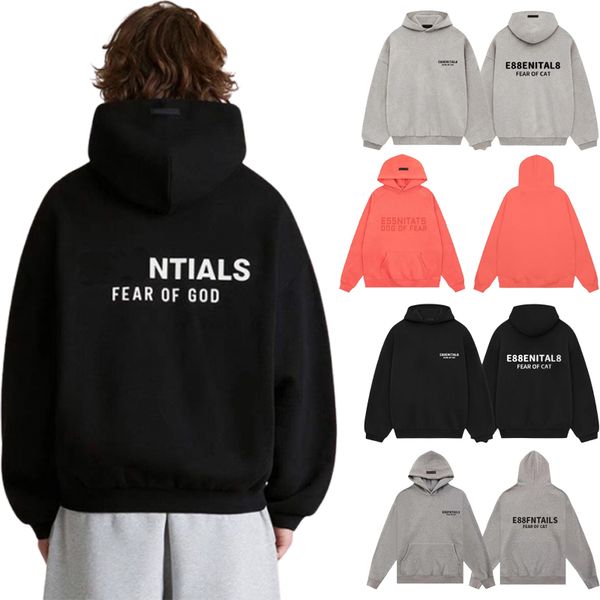 

essentilas men designer hoodie essintals Mens Hoodies High Quality Streetwear Hip Hop tech fleece mens designer hoodies for men sweatshirt hoody zip up pull homme, S3