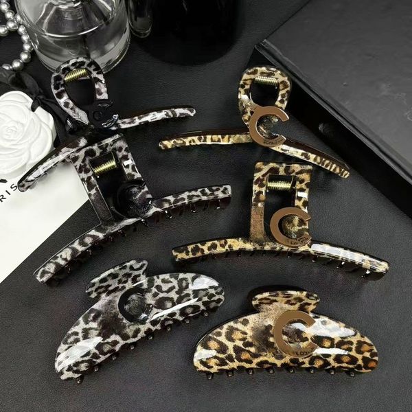 

Fashion Womens Designer Brand Clips Claws Big Square Crabs Clip Barrettes For Women Hair Accessories High Quality
