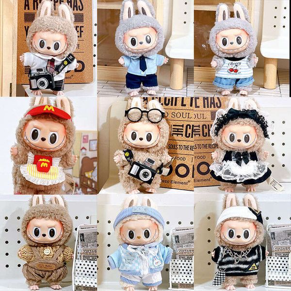 2025 POP MART Labubu Clothes Vinyl Pop Mart Plush Dress-Up Doll