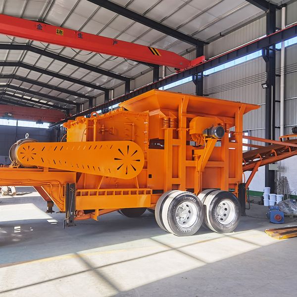 

Motor-Powered Movable Stone Crusher | Featuring a Compact Gearbox for Efficient Crushing Operations
