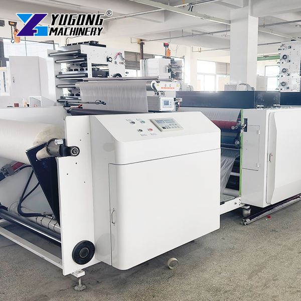 

850mm Width 4-Color Flexographic Printer | Best Price, High Quality Automatic Paper Cup Printing