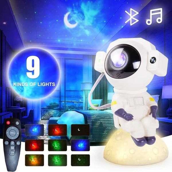 Astronaut Galaxy Projector Star Projector Night Light with Bluetooth Speaker Galaxy Light Projector for Bedroom Kids Gifts X251215