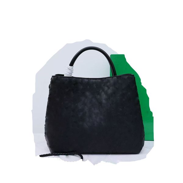 

2025 15%designer bag classic fatty metalet balls shoulder diagonal leather bag Oil wax leather messenger bag 121504, Black