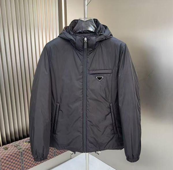 NEW Autumn Winter Jacket Men's Cotton Jackets Overcoat Clothing Luxury Classic High quality Men Casual Coat Top Outwear Women's Clothes Celebrity style A-032