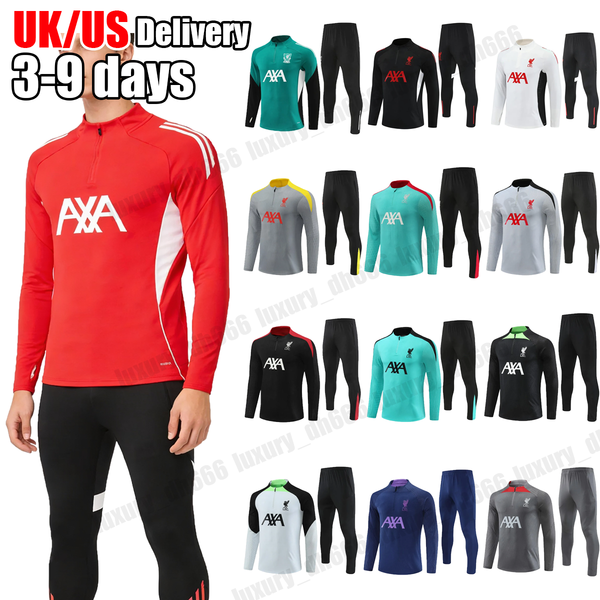 

2025 2026 lIVeRpooL training kit 25 26 top MAC ALLISTER LfC tracksuit soccer training Darwin football tracksuits SZOBOSZLAI men kids kit SALAH FRIMPONG Wirtz track, Beige