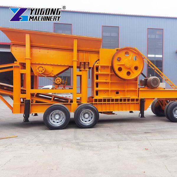 

New Design Crawler Mobile Jaw Crusher Plant | 100-300tph Capacity for Hard Rock Crushing