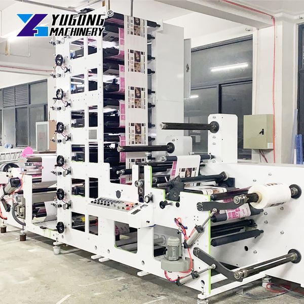 

Competitive Price 850 Width 4C Flexo Press | Automatic High-Quality Paper Cup Printing Machine