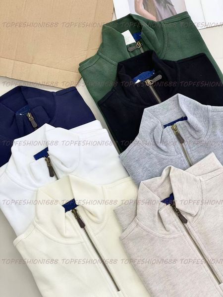 

Designer Polo Quarter Zip Mens Top Quailty 1/4 Zip Pullover Mens Sweater Outfit Knit Sweaters Sweatshirt polo sweater, Shirt 2