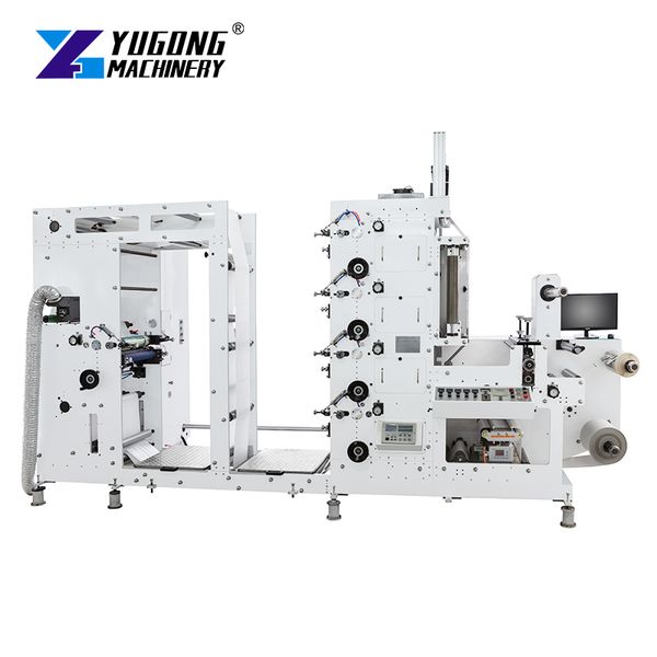 

Automatic Coffee Cup Printing Machine | Integrated Flexo Carton Box Printing, Slitting & Die Cutter