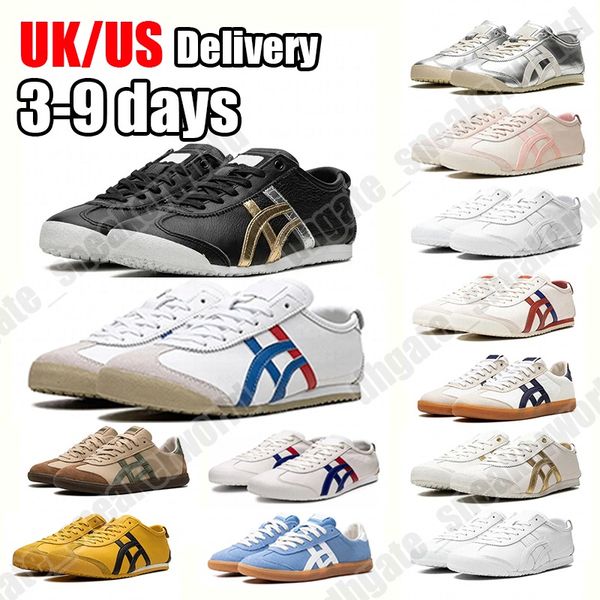 

Designer Tiger Sneakers Mens Womens Casual Shoes Mexico 66 Kill Bill Silver Pink Birch Peacoat Tokuten Beige Grass Vintage Leather Lows Outdoor running shoes 36-45, Brown