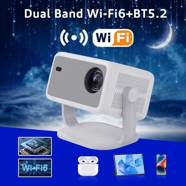 Full HD home theater video projector 1080P automatic focusing stand Portable Cinema R250520