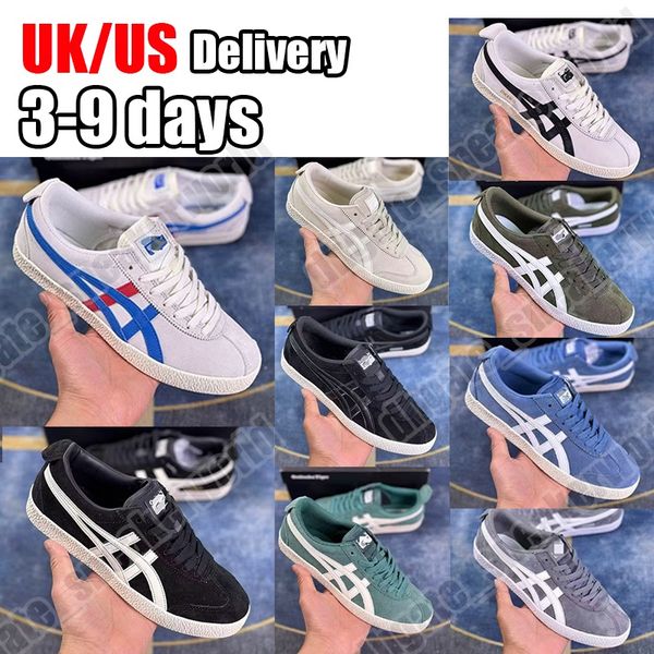 

Designer Tiger Sneakers Mens Womens Casual Shoes Mexico 66 Kill Bill Silver Pink Birch Peacoat Tokuten Beige Grass Vintage Leather Lows Outdoor running shoes 36-47, Blue