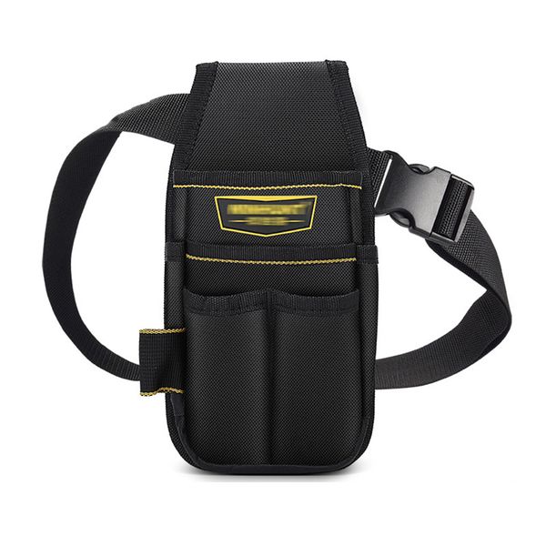 Professional Electrician Tool Belt & Multi-Use Waist Organizer - Heavy-Duty Oxford Nylon Pouch with Pockets for Technicians, Auto, Home & Beauty Services WH100