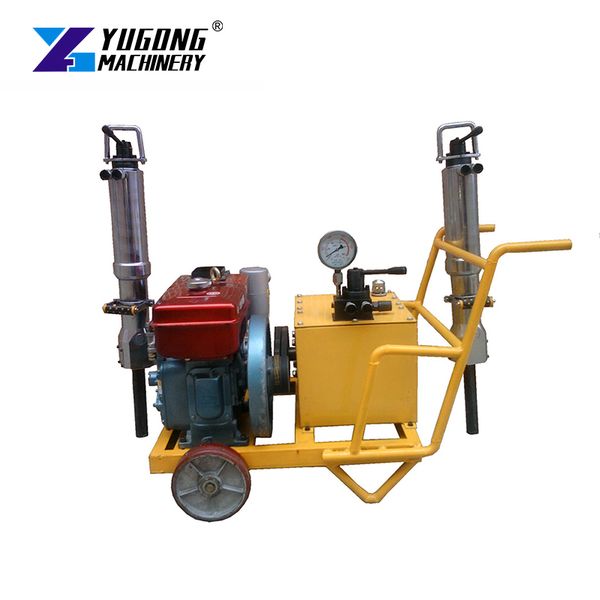 

Heavy-Output Rock Splitter System for Continuous Mining and Quarry Production