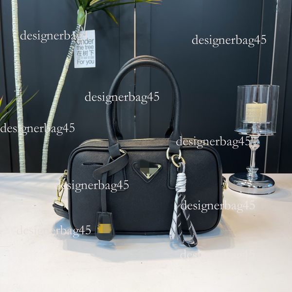 

Luxury handbag European And Big Brand Pure Triangle Logo Cross Border Small New designer bag Crossbody Bowling Women S Handheld Pillow Bag