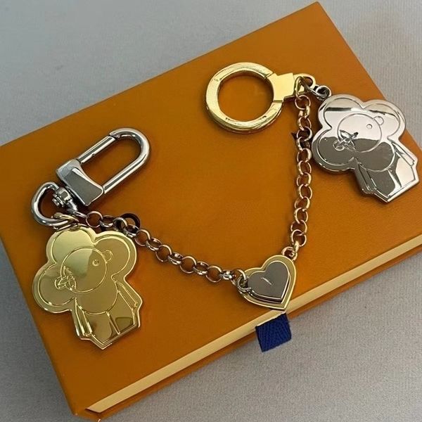 

High-quality Stainless Steel Keychains Luxury Designer Keychains Bag Charm for Men and Women Car Key Holders Keyring Bags Pendant High-Quality Couple Gift