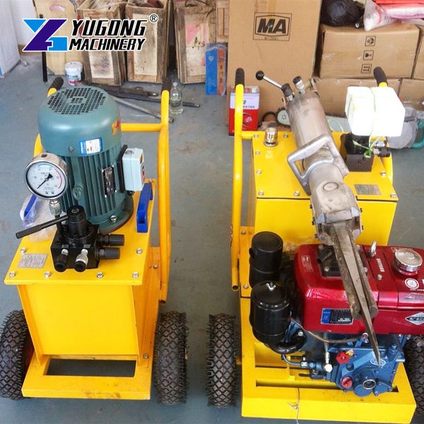 

Versatile Power Hydraulic Splitter: Portable Diesel/Electric Demolition System