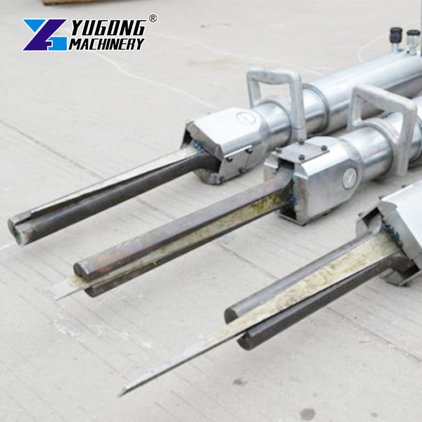 

Versatile Hydraulic Rock Splitting Machine | Interchangeable Heads for All Quarry Hardness Levels