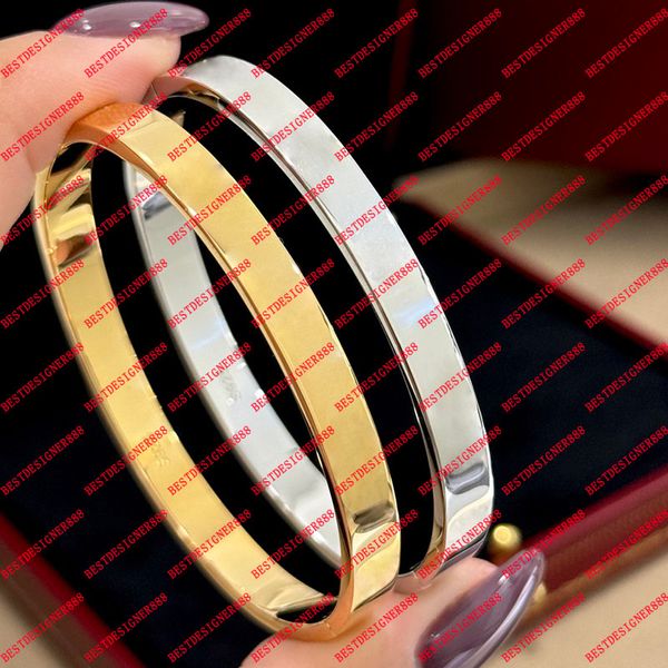 

Luxury Designer Bracelets For Women High Quality Card Branded Popular Ladies Valentines Day Gift Party Wedding Jewelry Men Bracelet Size 16-21CM