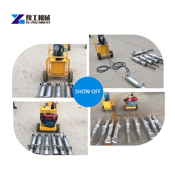 

Ultra-Powerful Stone Processing System: Breaker & Multi-Function Splitter Combination