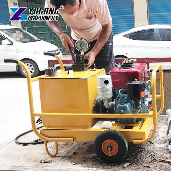 

Professional PLC-Controlled Hydraulic Rock Breaker with Engine for Mine Demolition