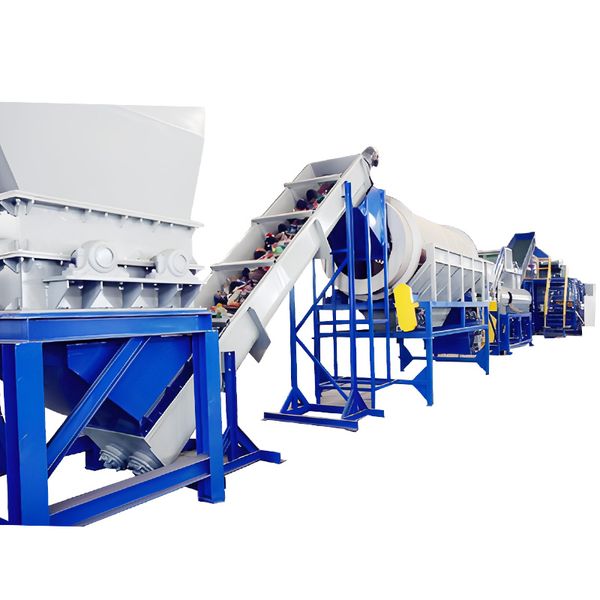 

PET Bottle Flakes Recycling System - Turnkey Crushing, Washing and Drying Production Line