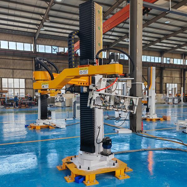 

Column Robot 20kg 50kg Bag Palletizer Automatic Palletizer System Electric Packaging Line Provided Plastic Pallet