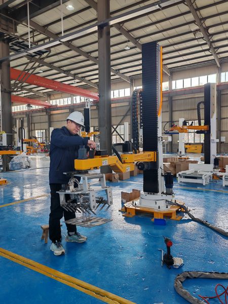 

Automatic Cobot Palletizer Machines Handling Bag 6 Axis Collaborative Robotic Arm Palletizing Robot For Cartons