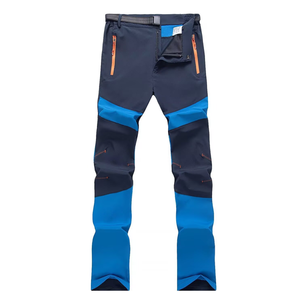 

blue WOZK Men's Winter Pants Fleece Lined Ski Snow Pants Water Resistant 4 Zip Pockets Outdoor Work Pants Outdoorfun Plus size 5XL cargo pants, Black