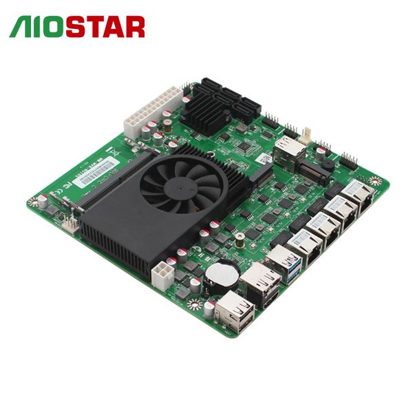 Aiostar NSA Mini-ITX MB: Intel N5105, ample storage for game dev & data-intensive applications