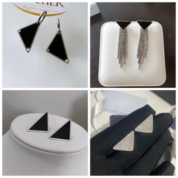 

Designer Earrings Classic Charm Earrings Titanium Steel Letter Stud Earrings For Women Party Fashion Jewelry