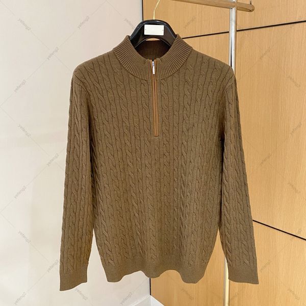 

Mens designer sweaters luxury sweaters lpp classic italy money style wool sweater casual Pullover, Gray-l2