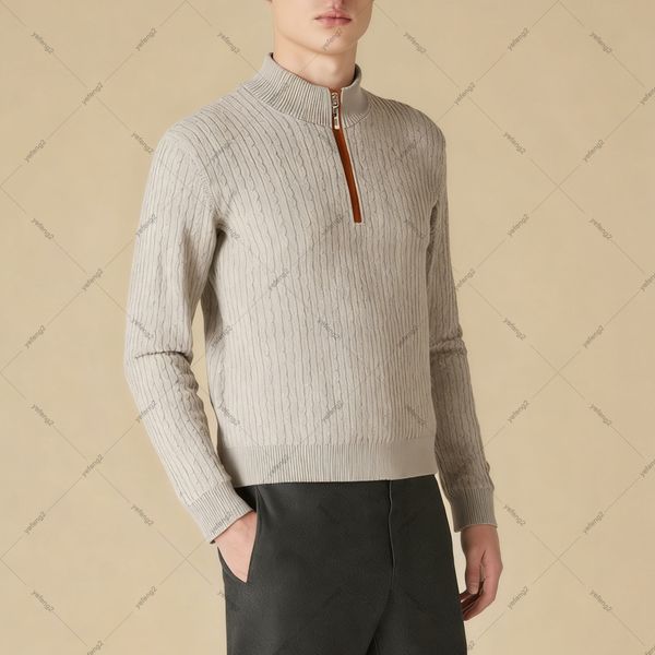 

Mens designer sweaters luxury sweaters lpp classic italy money style wool knitwear casual Pullover, White-l3