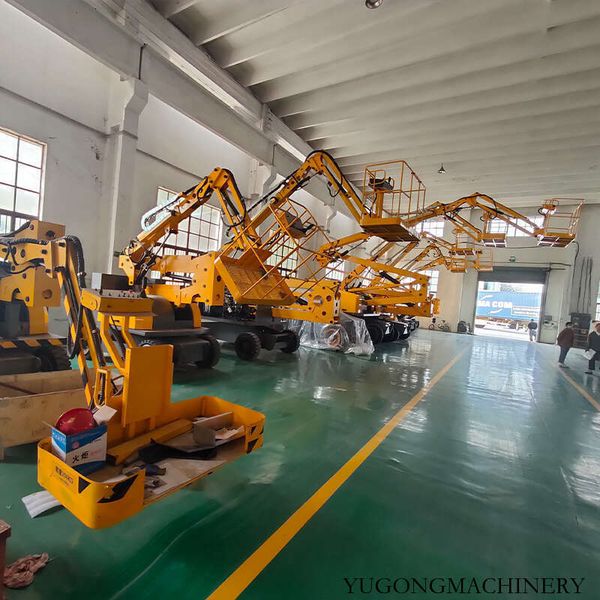 

Heavy-Duty Diesel Curved Boom Lift with 500kg Load Capacity