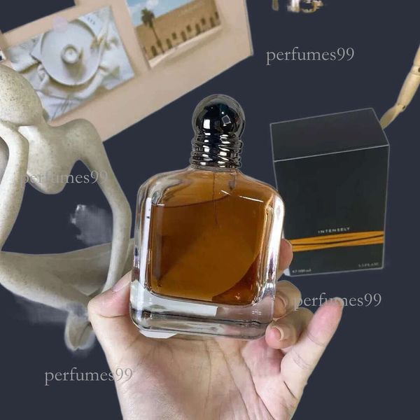 

Fragrance Men Stronger with You 100ml Intensely Tobacco Eau De Parfum Absolutely Sandalwood Man Cologne Spray Body Mist Fast Ship Top Quality