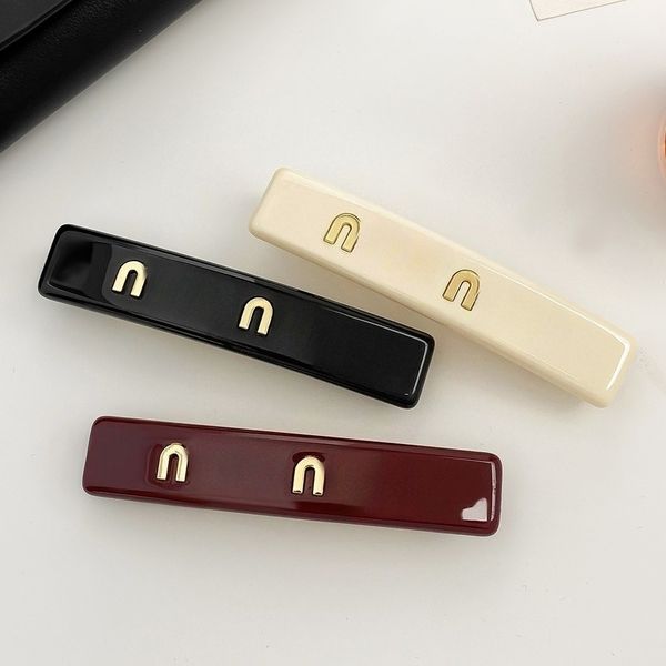 

Designer Hair Clip High Quality Diamond Barrettes Women Hair Jewelry Classic HairClip Accessories