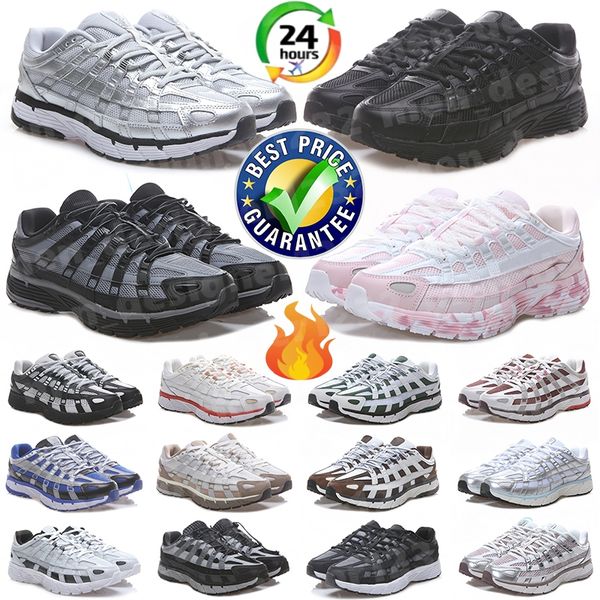 

Millennium Retro Style Running Shoes Mens Womens P6000 Premium White Black Pink Cool Gray Olive Green Navy Blue Metallic Silver Racing Blue Sneakers size 36-45., #28(color as picture)