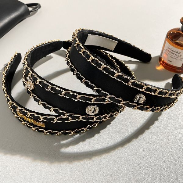 

Fashion Luxury Designer Letter Headbands Hair bands For Women Brand Elastic Headband Headband Head Wrap Top Quality