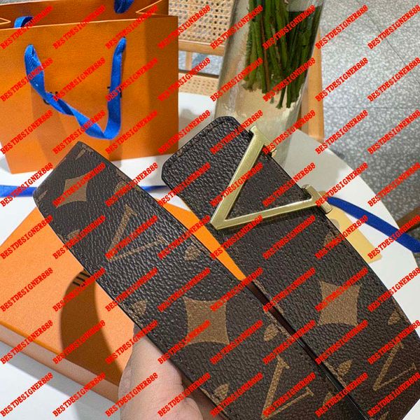 

Belt Designer Belt For Women Mens Belts Genuine Leather 5A High Quality Luxury Branded Belt With Gold Buckle Optional With Box Without Box Big Size 125CM, Color 9