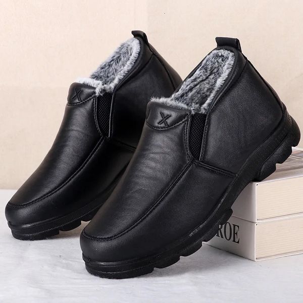 Waterproof Men's Winter Hiking Ankle Boots