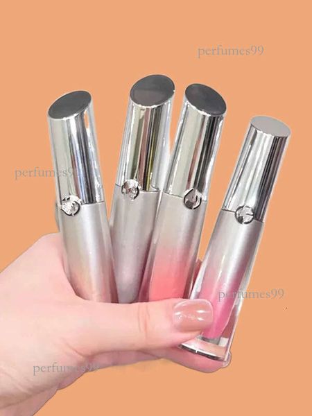 

pcs 2 Gloss Little Popsicle Silver Tube Lipgloss 4ml Liquid Lipstick Makeup Moisturzing Water Light Jelly Oil Lip balm Lips Beauty Cosmetics Shade 4 Colors